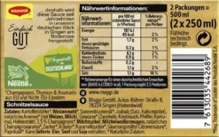 Maggi Schnitzel Sauce Perfekt Zu Jedem Schnitzel 2er Für 2x 250ml -Haribo || Tassimo || Senseo Verkaufsgeschäft 467dd13728ebc90246e3d0a47cb538ce