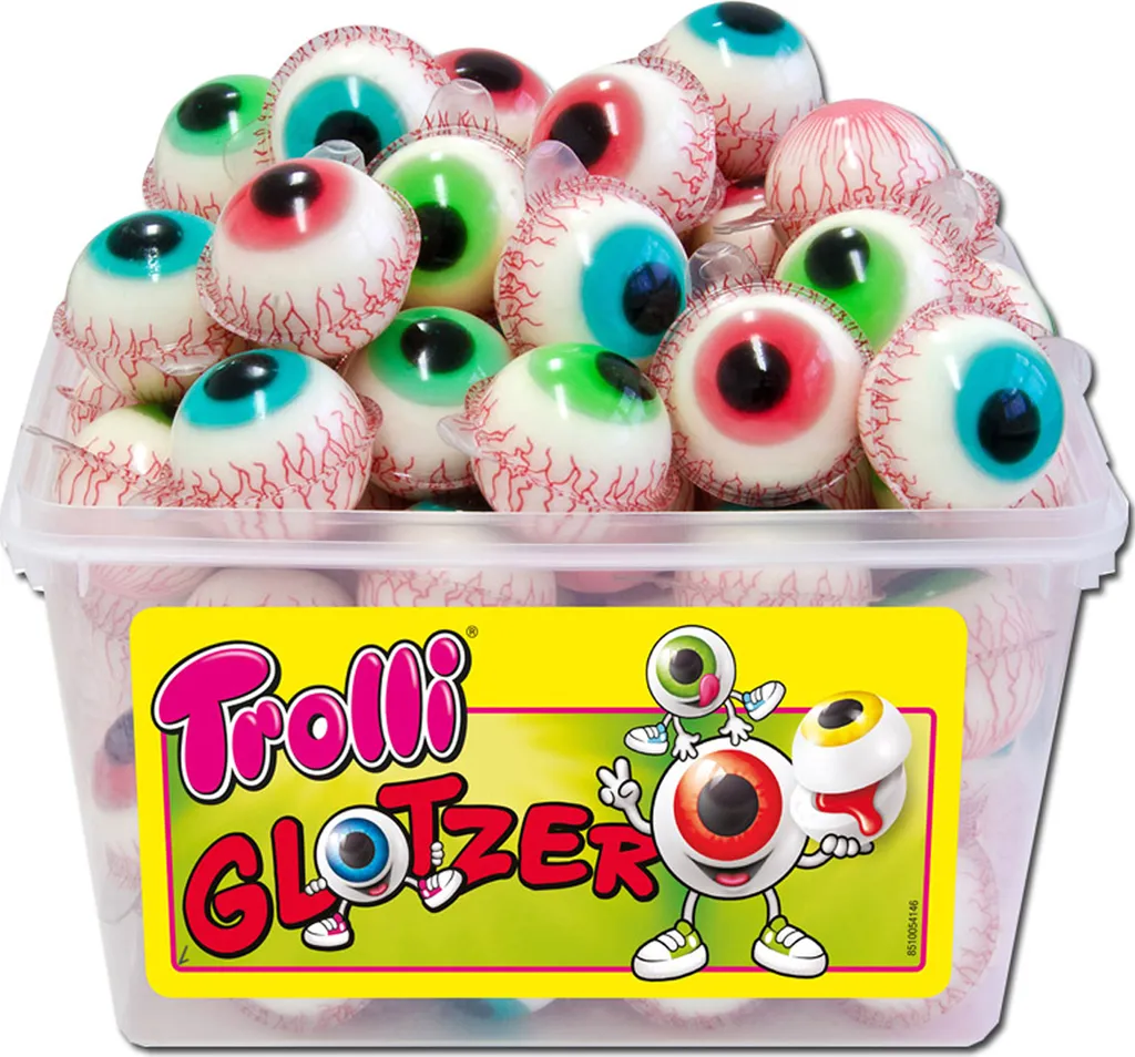 Trolli Glotzer Schaumzucker Und Fruchtgummi Bonbons Mit Füllung 1128g 3 Trolli Glotzer Schaumzucker Und Fruchtgummi Bonbons Mit Füllung 1128g