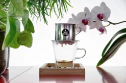 Vietnamesisches Kaffee-Starterset VietBeans Gemahlen - 2 X 250g Gemahlener Röstkaffee + Filter (Phin) + Gez. Kondensmilch -Haribo || Tassimo || Senseo Verkaufsgeschäft 485d1f83d7f3fe11c2b7acb87c1ea827