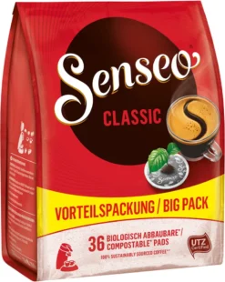 SENSEO Pads Classic UTZ 10 X 36 Getränke Pads Vorratspackung -Haribo || Tassimo || Senseo Verkaufsgeschäft 497f054c10c34204f679122a1adeedb6