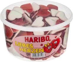 Haribo Liebesherzen Süße Fruchtgummi Herzen Mit Schaumzucker 1200g -Haribo || Tassimo || Senseo Verkaufsgeschäft 4b2d11b1e80ce4e952b6a98377e507cd