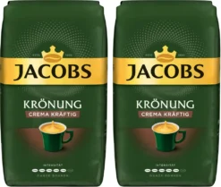 JACOBS Kaffeebohnen Krönung Crema Kräftig 2 X 1kg Ganze Kaffee Bohnen + 1 Aluminium Dose Im Barista-Design 13 JACOBS Kaffeebohnen Krönung Crema Kräftig 2 X 1kg Ganze Kaffee Bohnen + 1 Aluminium Dose Im Barista-Design -Haribo || Tassimo || Senseo Verkaufsgeschäft 4c6a9cbace6892285f86a479868a2956