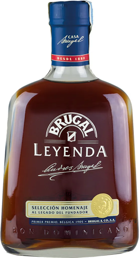 Brugal LEYENDA Selección Homenaje 38% Vol. 0,7 L + GB 3 Brugal LEYENDA Selección Homenaje 38% Vol. 0,7 L + GB