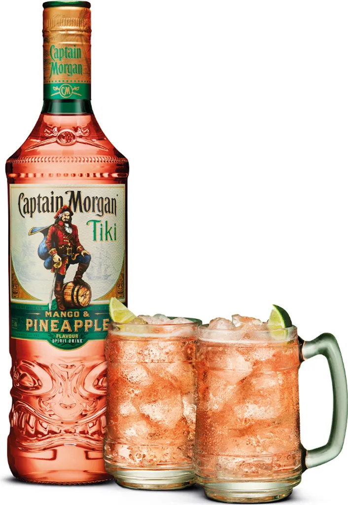 Captain Morgan Tiki Mango & Pineapple Spirit Drink | 25 % Vol | 0,7 L 4 Captain Morgan Tiki Mango & Pineapple Spirit Drink | 25 % Vol | 0,7 L – Bild 2
