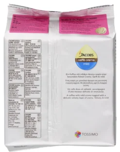 Tassimo Jacobs Caffè Crema Mild | 16 T Discs, Kaffeekapseln -Haribo || Tassimo || Senseo Verkaufsgeschäft 51166567c88a15d1f88907cdf3fafc4d