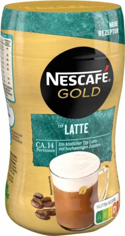 Nescafé® Nescafé Gold Typ Latte | 250g Dose -Haribo || Tassimo || Senseo Verkaufsgeschäft 52d5b315415d981f9017ee539eacb623