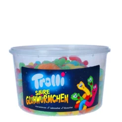 Trolli Glühwürmchen Sauer Gezuckerte Fruchtgummi Glühwürmchen 1050g -Haribo || Tassimo || Senseo Verkaufsgeschäft 539bc1f859c884efb7c0f146ac3ca4d9