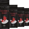LUCIFER'S ROAST 4x1kg Espresso By KIQO Aus Italien - Starke Kaffeebohnen Für Kaffeevollautomaten Und Siebträger - Säurearm - 100% Robusta (ganze Bohnen, 4x1kg) -Haribo || Tassimo || Senseo Verkaufsgeschäft 53b3409a1f54de7cfec7c99578e1b889
