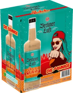 Berliner Luft Schoko-Likör | 15 % Vol | 0,7 L -Haribo || Tassimo || Senseo Verkaufsgeschäft 54003a6dc74018eee3ce80af482fc791