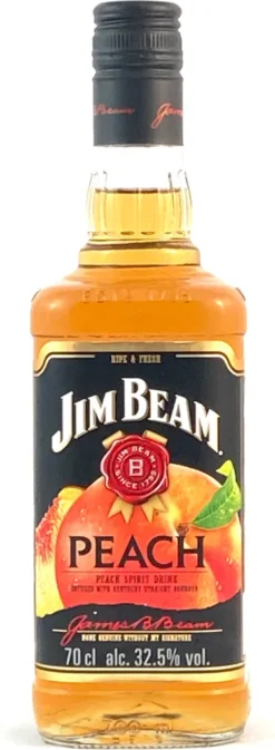Jim Beam Pfirsichlikör Mit Bourbon Whiskey, 0,7l, Alc. 32,5 Vol.-%