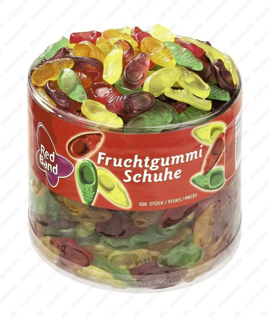 Red Band Fruchtgummi Schuhe 500 Stück, 1250g 8 Red Band Fruchtgummi Schuhe 500 Stück, 1250g – Bild 6