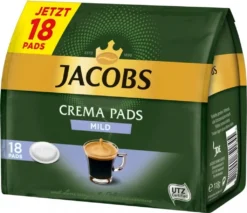 Jacobs Crema Pads Mild | 18 Senseo Kompatible Kaffeepads 118 G -Haribo || Tassimo || Senseo Verkaufsgeschäft 54b7aae3577b84bc7a9a7ccbbef8da74