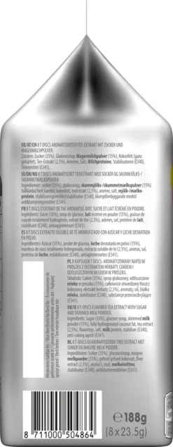 Tassimo Chai Latte | 8 T Discs -Haribo || Tassimo || Senseo Verkaufsgeschäft 55ceeff713db0d5eb080f8eea68bf375