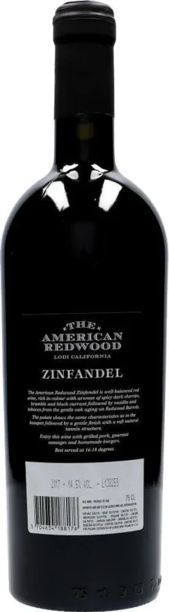 The American Redwood Zinfandel 14,5% 0,75 L -Haribo || Tassimo || Senseo Verkaufsgeschäft 563a0c7d9e1c6f770c198cff4785be86