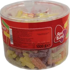 Red Band Fruchtgummi Stäbchen Super Sauer 500 Stück, 1000g -Haribo || Tassimo || Senseo Verkaufsgeschäft 56a278febfa91886f60400216ebf149d