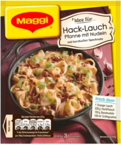 Maggi Fix Für Hack Lauch Pfanne Mit Nudeln Herzhaft Mit Specknote 42g 7 Maggi Fix Für Hack Lauch Pfanne Mit Nudeln Herzhaft Mit Specknote 42g -Haribo || Tassimo || Senseo Verkaufsgeschäft 5767a38d871864d42e6d5734c8fb157f