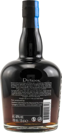 Dictador 20 Y.o. Icon Reserve 5 Dictador 20 Y.o. Icon Reserve -Haribo || Tassimo || Senseo Verkaufsgeschäft 59ac073f5aa9919c247538f79711e311