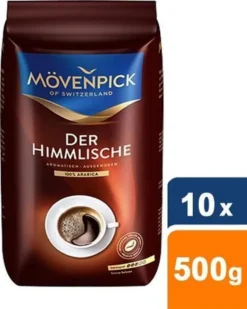 Sparpaket DER HIMMLISCHE Von Mövenpick, 10x500g Bohnen 5 Sparpaket DER HIMMLISCHE Von Mövenpick, 10x500g Bohnen -Haribo || Tassimo || Senseo Verkaufsgeschäft 5a8bf7eeccbfa409372495cec42df43e