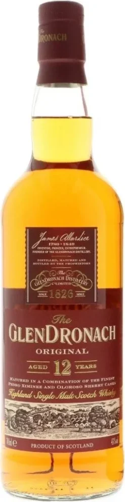 The GlenDronach 12 Jahre Original Highland Single Malt Scotch Whisky In Geschenkpackung | 43 % Vol | 0,7 L -Haribo || Tassimo || Senseo Verkaufsgeschäft 5b424c25e50930efe3108ef7782293c1