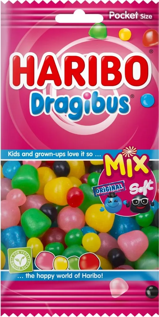 HARIBO Dragibus Duo Mix 8 X 130 Grams 3 HARIBO Dragibus Duo Mix 8 X 130 Grams