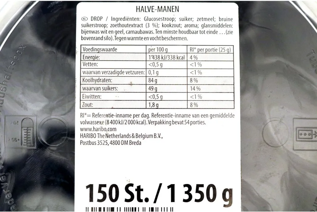 HARIBO Tropfenmonde 150 Stück 5 HARIBO Tropfenmonde 150 Stück – Bild 3