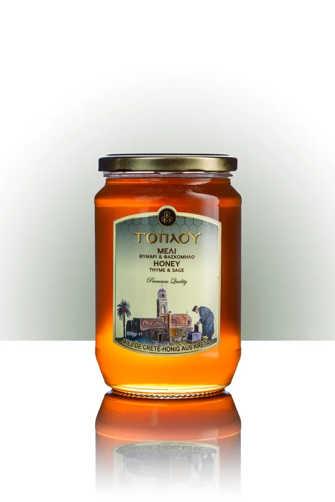 SI-MEL SAVIDAKIS 12220 - “Toplou” Thymian & Salbei - Honig 950g Von Kreta 3 SI-MEL SAVIDAKIS 12220 - “Toplou” Thymian & Salbei - Honig 950g Von Kreta