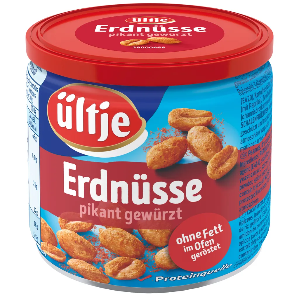 Ültje Erdnüsse Ohne Fett Pikant Geröstet Mit Paprikawürzung 180g 3 Ültje Erdnüsse Ohne Fett Pikant Geröstet Mit Paprikawürzung 180g