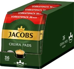 JACOBS Pads Crema Classic UTZ- 5 X 36 Getränke Vorteilspack + 1 Senseo Dose 10 JACOBS Pads Crema Classic UTZ- 5 X 36 Getränke Vorteilspack + 1 Senseo Dose -Haribo || Tassimo || Senseo Verkaufsgeschäft 5e0b8b34743e8f73ced5f3285eda530d