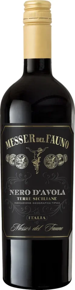 Nero D´Avola Sicilia DOC Messer Del Fauno Sizilien Rotwein Halbtrocken