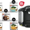 TASSIMO Kapseln 2 X Latte Macchiato Vielfaltspakete + Vivy 2 Schwarz Gratis -Haribo || Tassimo || Senseo Verkaufsgeschäft 5f3719c0f7a85103310d4870250b8c75
