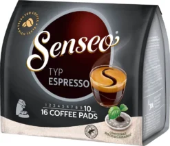SENSEO Pads Typ Espresso Senseopads 160 Getränke Kaffeepads -Haribo || Tassimo || Senseo Verkaufsgeschäft 5f8094639e1aa24897cd1fe4bf5ae0d2
