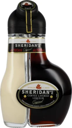 Sheridan's Coffee Layered Double Liqueur | 15,5 % Vol | 0,5 L -Haribo || Tassimo || Senseo Verkaufsgeschäft 6012854f177f56f80308f1b01ceb7938