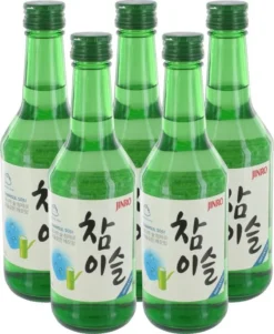 [ 5x 350ml ] HITEJINRO Soju Jinro Chamisul Fresh / Spirituose Alc. 17,2% Vol.