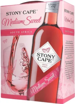 Stony Cape Rosé Medium Sweet 12% 3,0L BIB (SA) -Haribo || Tassimo || Senseo Verkaufsgeschäft 63261bfc0c3b0290ed8f68f82c5e0da0