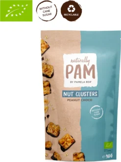 Naturally Pam By Pamela Reif | Nut Cluster | Nuss Snack | 1 X 90g | Peanut Choco 7 Naturally Pam By Pamela Reif | Nut Cluster | Nuss Snack | 1 X 90g | Peanut Choco -Haribo || Tassimo || Senseo Verkaufsgeschäft 64228a5bcc64041e2c2e0af4407b861a