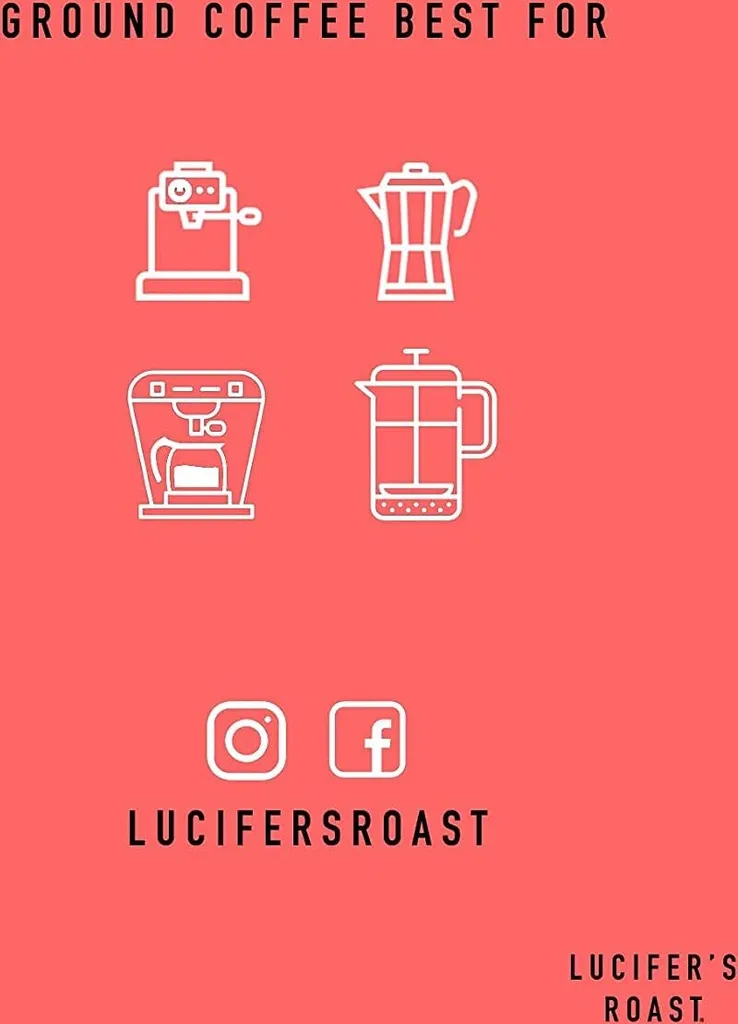 LUCIFER'S ROAST 4x1kg Espresso By KIQO Aus Italien - Starke Kaffeebohnen Für Kaffeevollautomaten Und Siebträger - Säurearm - 100% Robusta (ganze Bohnen, 4x1kg) 6 LUCIFER'S ROAST 4x1kg Espresso By KIQO Aus Italien - Starke Kaffeebohnen Für Kaffeevollautomaten Und Siebträger - Säurearm - 100% Robusta (ganze Bohnen, 4x1kg) – Bild 4