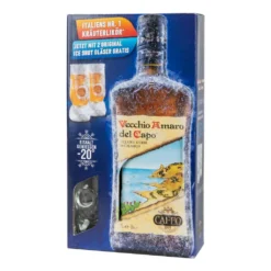 Vecchio Amaro Del Capo | Kräuterlikör Aus Kalabrien | Geschenk-Set Mit 1 Flasche 0,7l. Und 2 Ice-Shot-Gläsern -Haribo || Tassimo || Senseo Verkaufsgeschäft 64f2c84e4712c3bbf2d426d66e09f27a