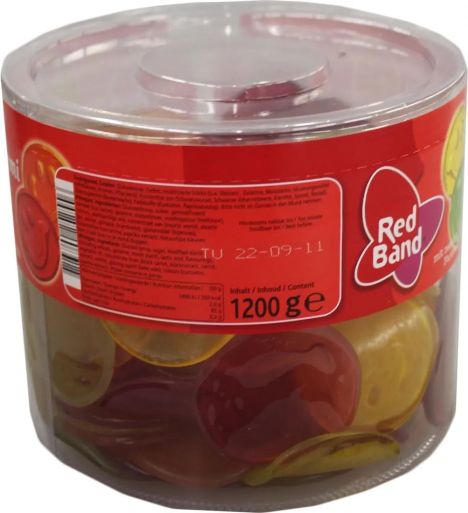 Red Band Fruchtgummi Smile 100 Stück, 1150g 9 Red Band Fruchtgummi Smile 100 Stück, 1150g – Bild 7