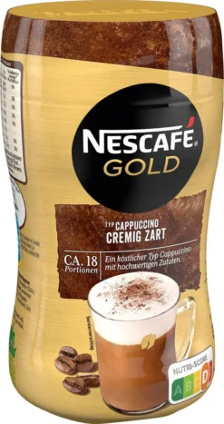 Nescafé® Nescafé Gold Typ Cappuccino Cremig Zart | 250g -Haribo || Tassimo || Senseo Verkaufsgeschäft 66c977d04a5c7160e85c2839453403b4