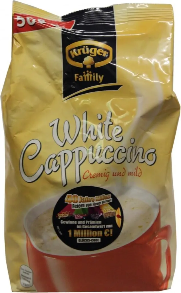 Krüger Family Cappuccino White | 500-g-Beutel 4 Krüger Family Cappuccino White | 500-g-Beutel – Bild 2