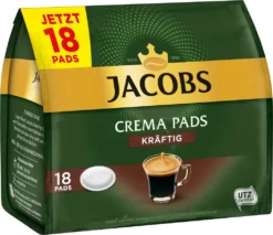 JACOBS Pads Crema Kräftig 270 Getränke - 15x18 Kaffeepads Senseo Kompatibel -Haribo || Tassimo || Senseo Verkaufsgeschäft 696b0c3e8aabf5ac3b09c4f39b726a10