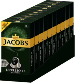 JACOBS Kapseln Espresso Ristretto 100 Nespresso Kompatible Kaffeekapseln -Haribo || Tassimo || Senseo Verkaufsgeschäft 6ad8dda1680db8a388d521f2ddb544a0