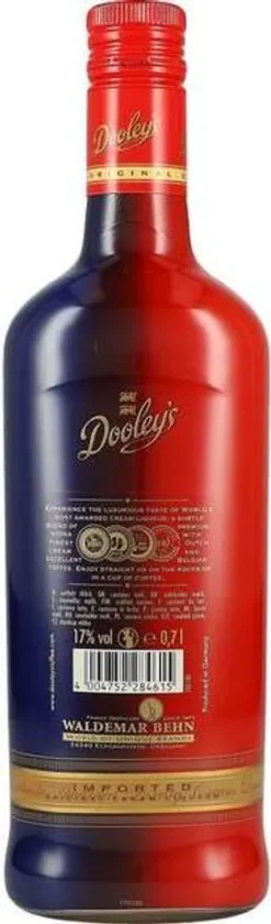 Dooley's Toffee Cream Liqueur The Original | 17 % Vol | 0,7 L 16 Dooley's Toffee Cream Liqueur The Original | 17 % Vol | 0,7 L -Haribo || Tassimo || Senseo Verkaufsgeschäft 6bef4461658061785cbd5a9bebc14a3a