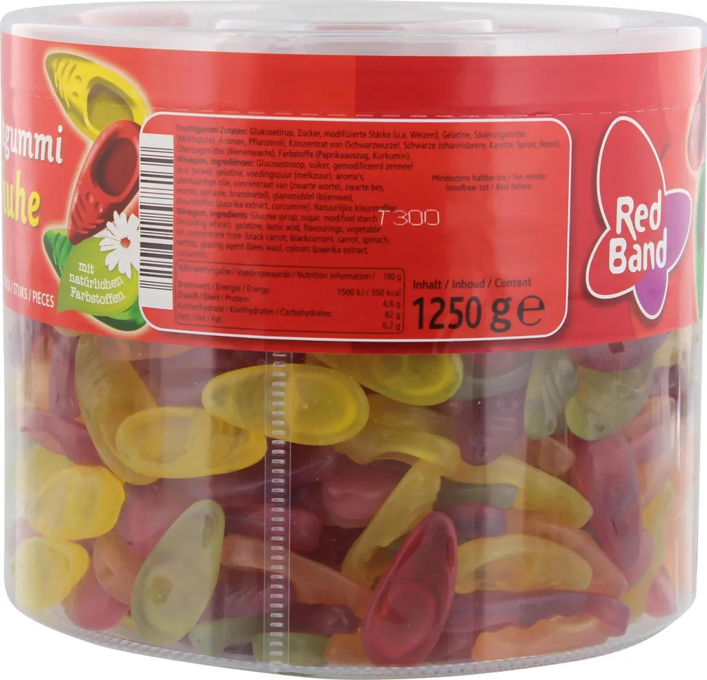 Red Band Fruchtgummi Schuhe 500 Stück, 1250g 7 Red Band Fruchtgummi Schuhe 500 Stück, 1250g – Bild 5