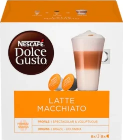Nescafé® Nescafé Dolce Gusto Latte Macchiato | 8 Kaffeekapseln -Haribo || Tassimo || Senseo Verkaufsgeschäft 6c49f6e38736559a2322bc9dc35388f3