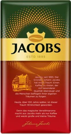 JACOBS Filterkaffee Meisterröstung 6 X 500g Pulver-Kaffee Gemahlen Röstkaffee -Haribo || Tassimo || Senseo Verkaufsgeschäft 6cbbac696cc5ff5bad1bb43f07fd18fa 1
