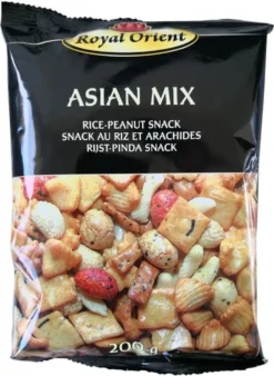 Royal Orient ASIAN MIX Reis- Erdnuss- Snack 200g | Cracker