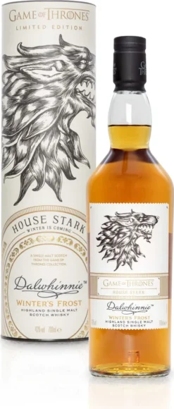 Dalwhinnie Winter's Frost House Stark Game Of Thrones Limited Edition Highland Single Malt Scotch Whisky | 43 % Vol | 0,7 L -Haribo || Tassimo || Senseo Verkaufsgeschäft 6f3ae2fe31a9dfc0a01bd8382260ecc0