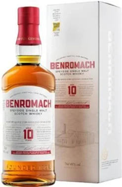 Benromach 10 Years Old Speyside Single Malt Scotch Whisky In Geschenkpackung | 43 % Vol | 0,7 L -Haribo || Tassimo || Senseo Verkaufsgeschäft 6fb91b100748c06c03771b4ba92dac76