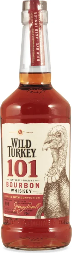 Wild Turkey 101 Kentucky Straight Bourbon Whiskey | 50,5 % Vol | 0,7 L -Haribo || Tassimo || Senseo Verkaufsgeschäft 70b4e0b1c24bc548b044c2d724bbf4f4